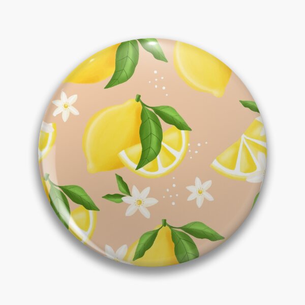 Item preview, Summer Lemon Pattern designed and sold by Katbydesign.