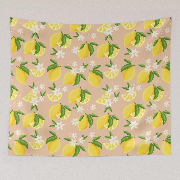 Item preview, Summer Lemon Pattern designed and sold by Katbydesign.