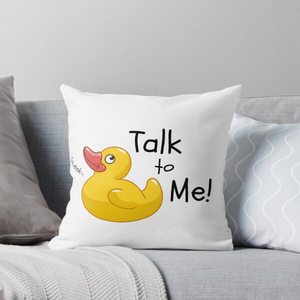 Item preview, Rubber Duckie - Talk to me! designed and sold by dev-tats.
