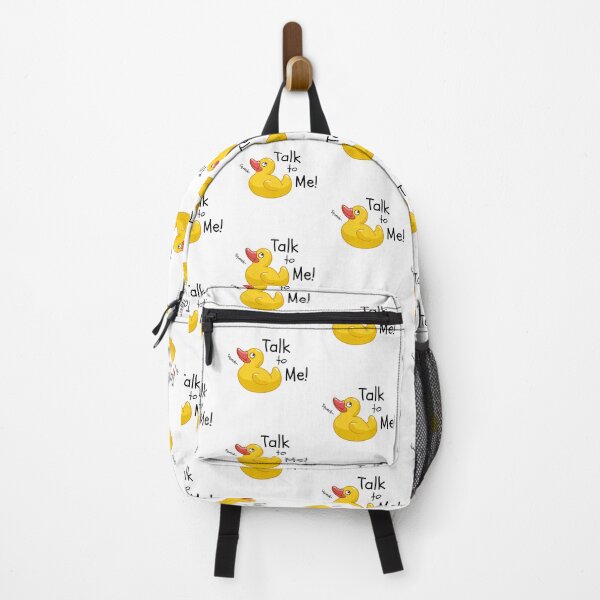 Item preview, Rubber Duckie - Talk to me! designed and sold by dev-tats.