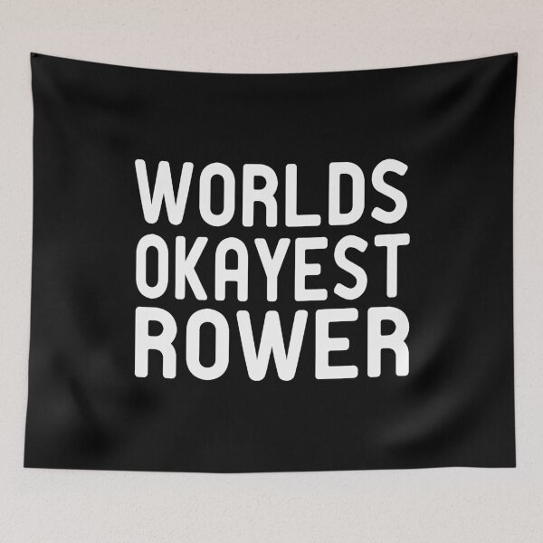Item preview, world okayest rower : Rowing / Rowing Crew / Row Boat / Rowing Crew Shirt / Crew  / Worlds Okayest College Rowing gift for him / gift for her , funny Rowing designed and sold by Chamssou.