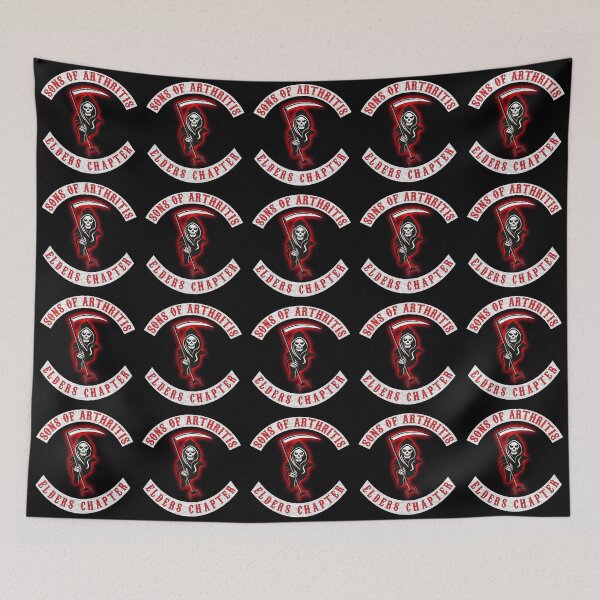 Item preview, S.O.A. Elders Chapter - funny seniors biker theme. designed and sold by EldersRULE.