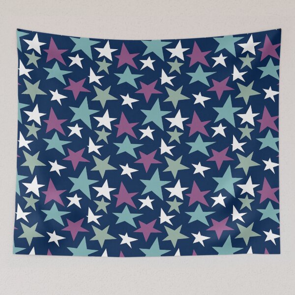 Item preview, Stars Repeating Pattern designed and sold by Mackenzie Todd.