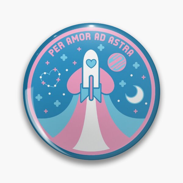 Artikel-Vorschau von Space Pride - Transgender-Flagge, designt und verkauft von Wandering Kotka.