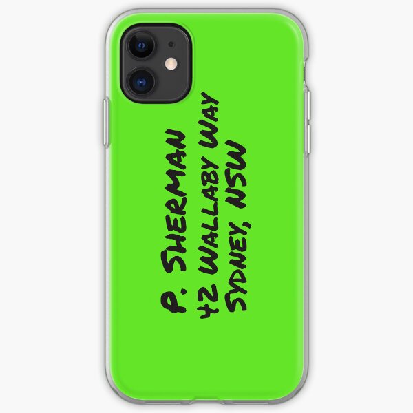 P. Sherman Wallaby Way iPhone Soft Case