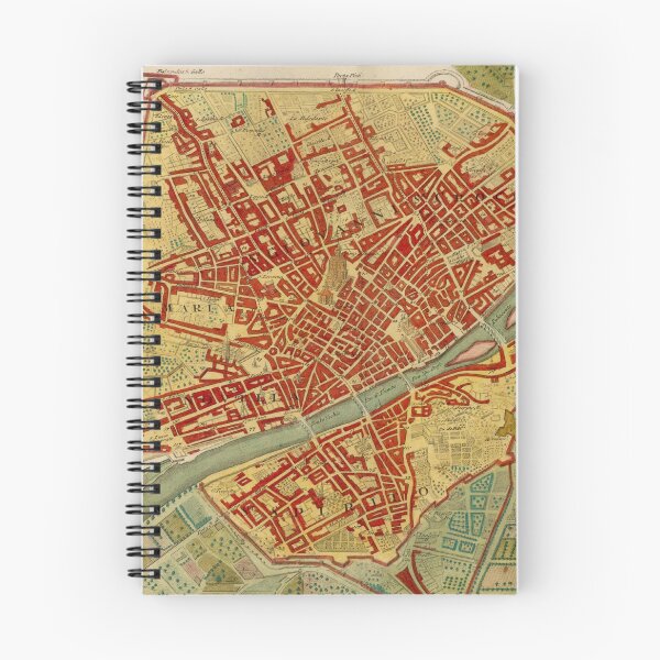 Item preview, Vintage Map of Florence Italy (1731) designed and sold by BravuraMedia.