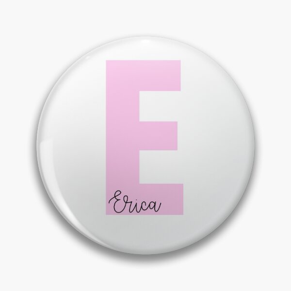 Item preview, E erica initial  designed and sold by createdbyjp.