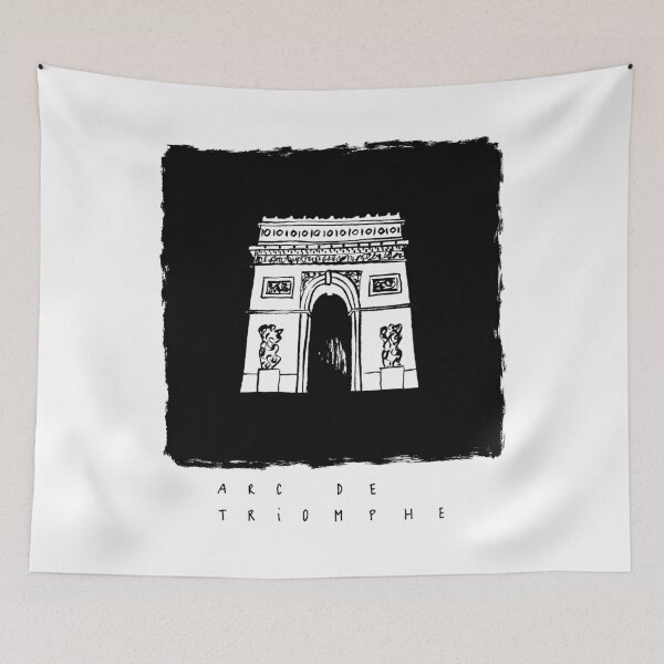Item preview, Arc de Triomphe ink designed and sold by Aidi Riera.