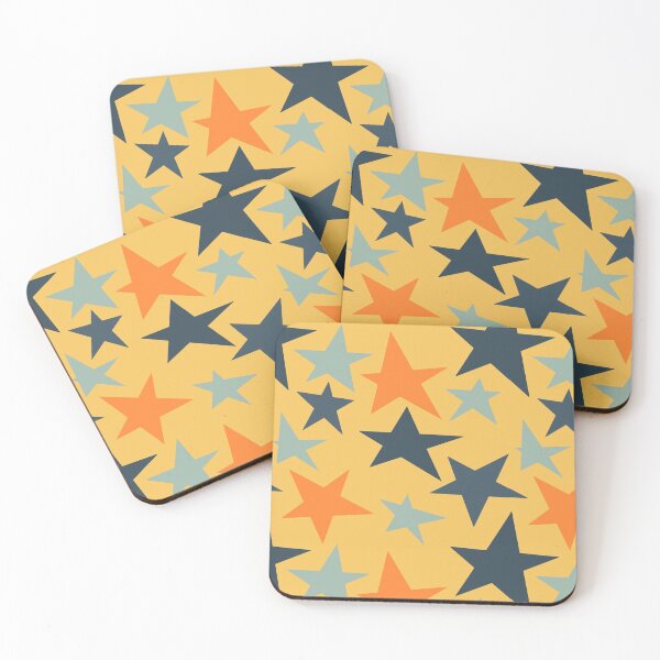 Item preview, Patrón de repetición de estrellas designed and sold by Mackenzie Todd.