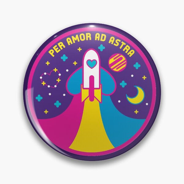 Item preview, Space Pride - Pansexual Flag designed and sold by Wandering Kotka.