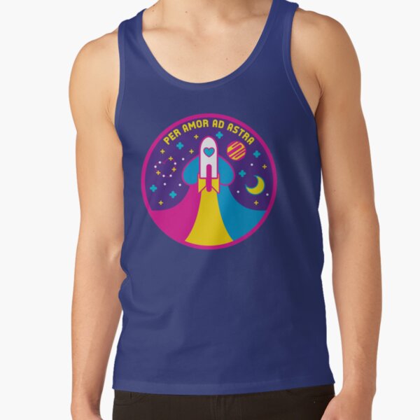 Space Pride - Pansexual Flag Tank Top