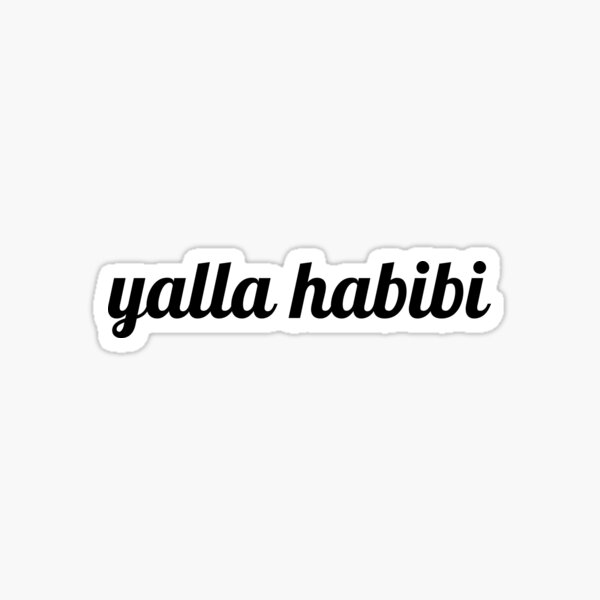 Artikel-Vorschau von Yalla Habibi, designt und verkauft von aydabyana.