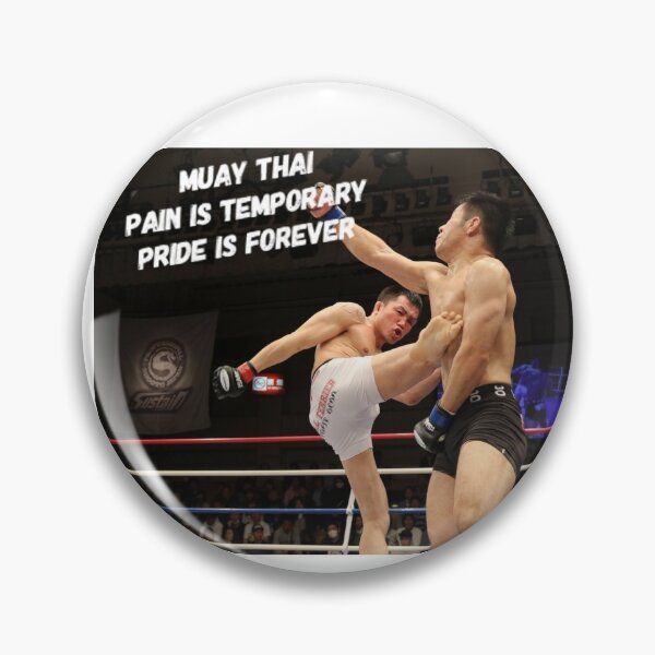 Item preview, MUAY THAI- pain is temporary, Pride is forever designed and sold by Got-Ya-Bak.