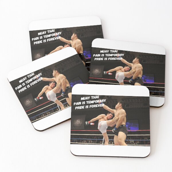 Item preview, MUAY THAI- pain is temporary, Pride is forever designed and sold by Got-Ya-Bak.