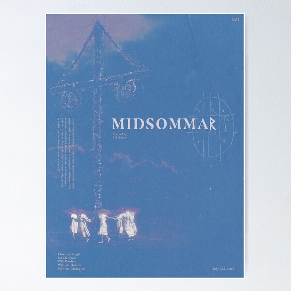 Item preview, Midsommar Movie Poster designed and sold by JoeyOfTheWood.