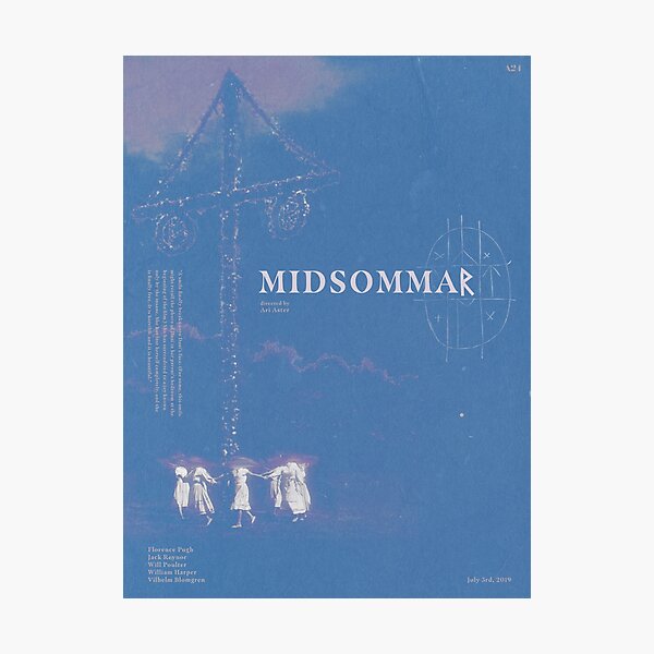 Item preview, Midsommar Movie Poster designed and sold by JoeyOfTheWood.