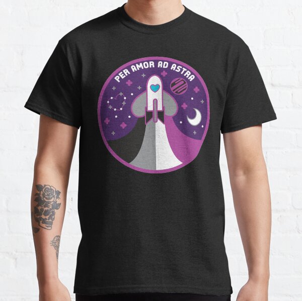 Space Pride - Asexual Flag Classic T-Shirt