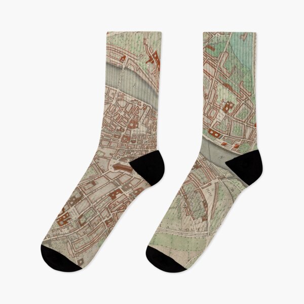 Item preview, Vintage Florence Italy Map (1755) designed and sold by BravuraMedia.