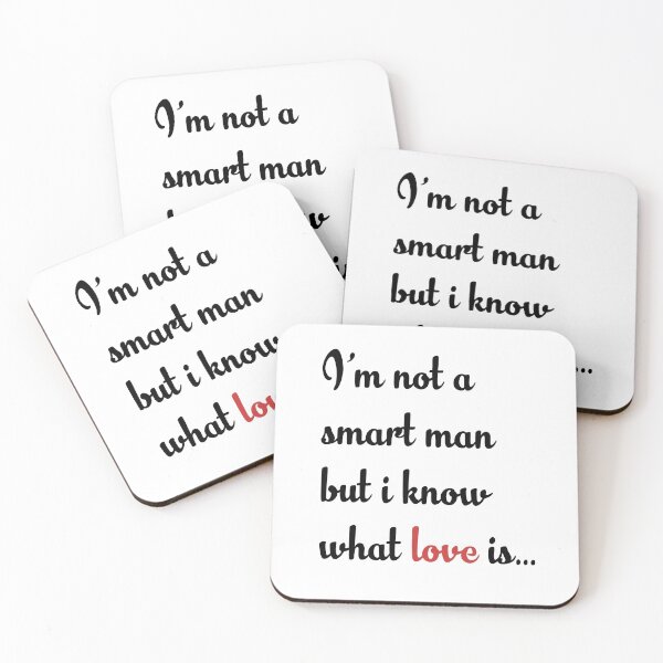 Item preview, Forrest Gump Love Quote designed and sold by FatSparrow.