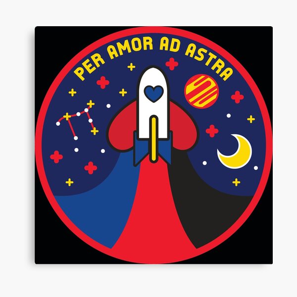 Space Pride - Polyamory Flag Canvas Print