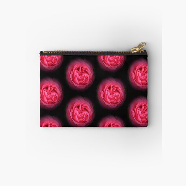 Item preview, Pink rose with black vignette  designed and sold by CMSWorldColour.