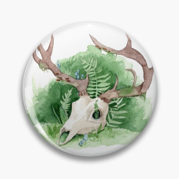 Item preview, Plant Deet Skull designed and sold by Threeleaves.