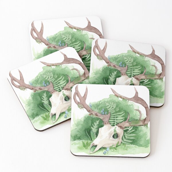 Item preview, Plant Deet Skull designed and sold by Threeleaves.