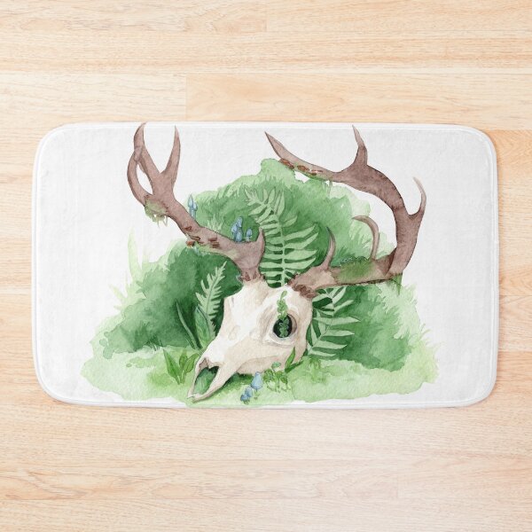 Item preview, Plant Deet Skull designed and sold by Threeleaves.