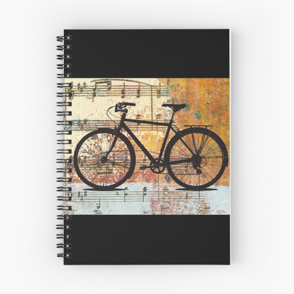 Item preview, Bicycle Silhouette Musical Design designed and sold by NancyMerkle.