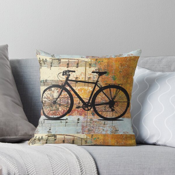 Item preview, Bicycle Silhouette Musical Design designed and sold by NancyMerkle.