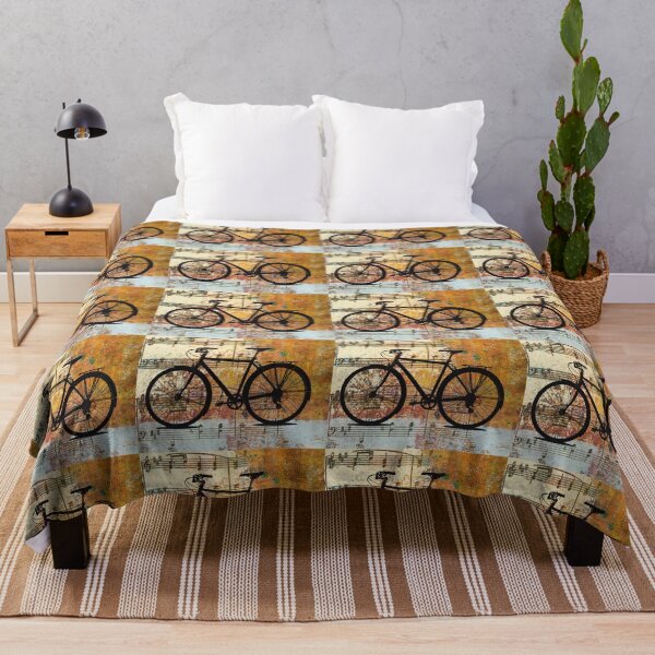 Item preview, Bicycle Silhouette Musical Design designed and sold by NancyMerkle.