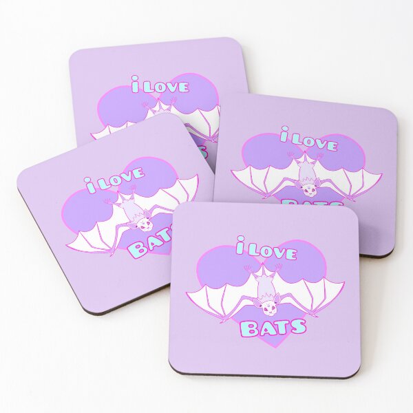 Item preview, I Love Bats - Purple Version designed and sold by GlitterandDecay.