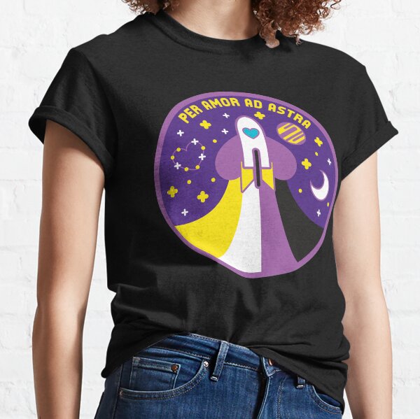 Space Pride - Nonbinary Flag Classic T-Shirt