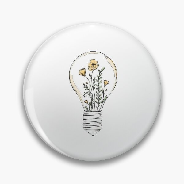 Item preview, light bulb with flowers designed and sold by victoireblld.