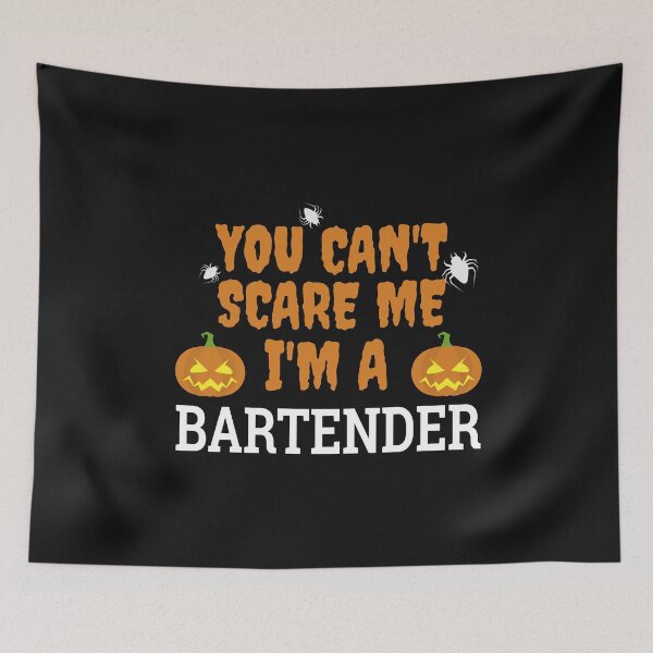 Item preview, Can't Scare me I'm a Bartender Halloween designed and sold by losttribe.