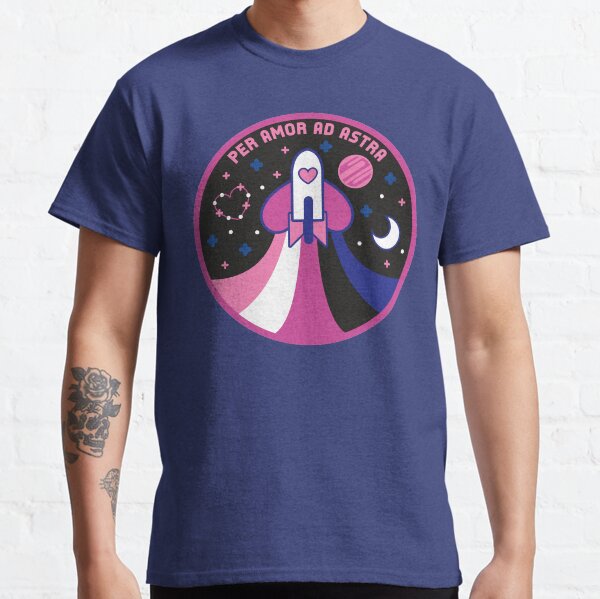 Space Pride - Genderfluid Flag Classic T-Shirt
