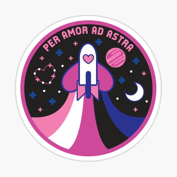 Space Pride - Genderfluid Flag Sticker