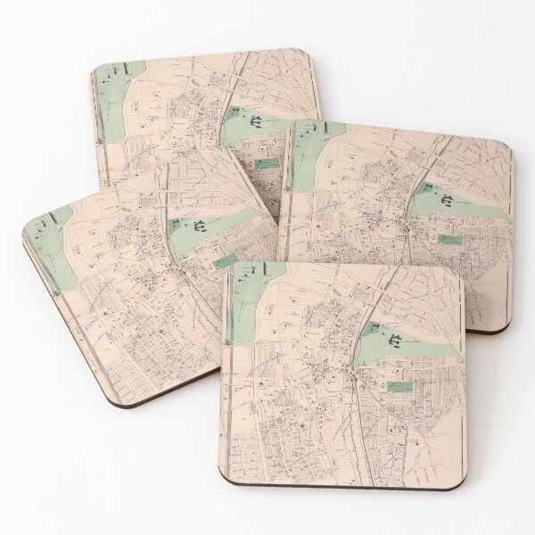 Item preview, Vintage Fordham NY Map (1872) designed and sold by BravuraMedia.
