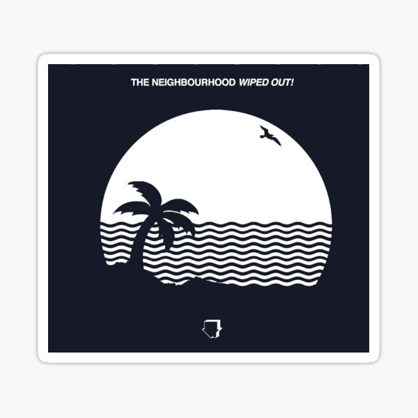 The Neighborhood - Portada del álbum borrada Pegatina