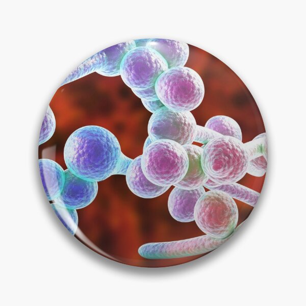 Item preview, CANDIDA FUNGI MICROSCOPE IMAGE PHOTO...Micro designed and sold by Hippiesole.