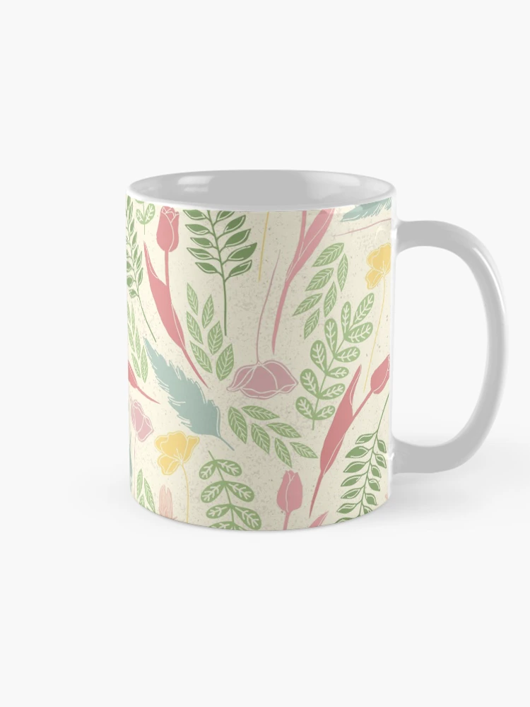 Thumbnail 3 of 6, Coffee Mug, Spring - Floral pattern designed and sold by CLPDesignLab.
