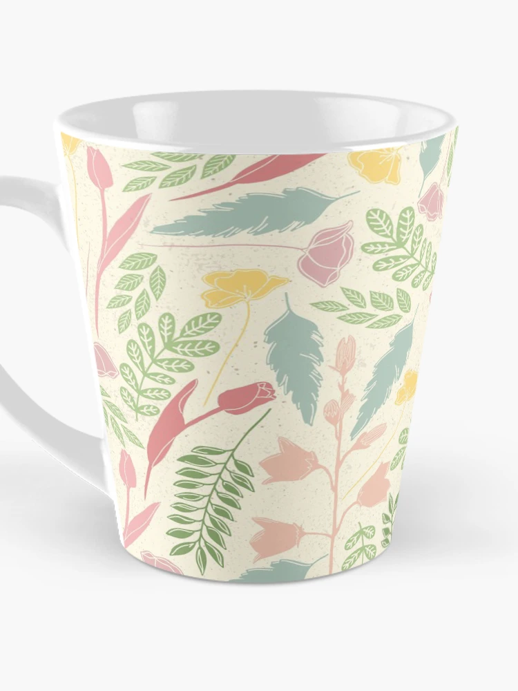 Thumbnail 3 of 4, Coffee Mug, Spring - Floral pattern designed and sold by CLPDesignLab.