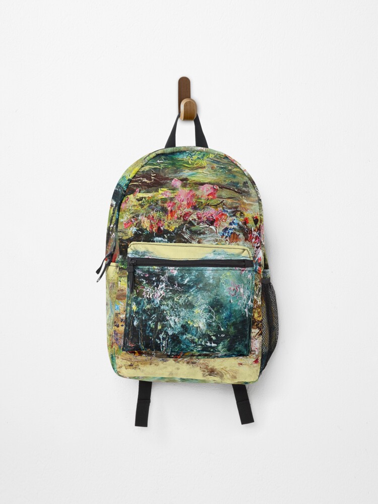 Thumbnail 1 of 3, Backpack, Spring Landscape. designed and sold by Ethiyo.