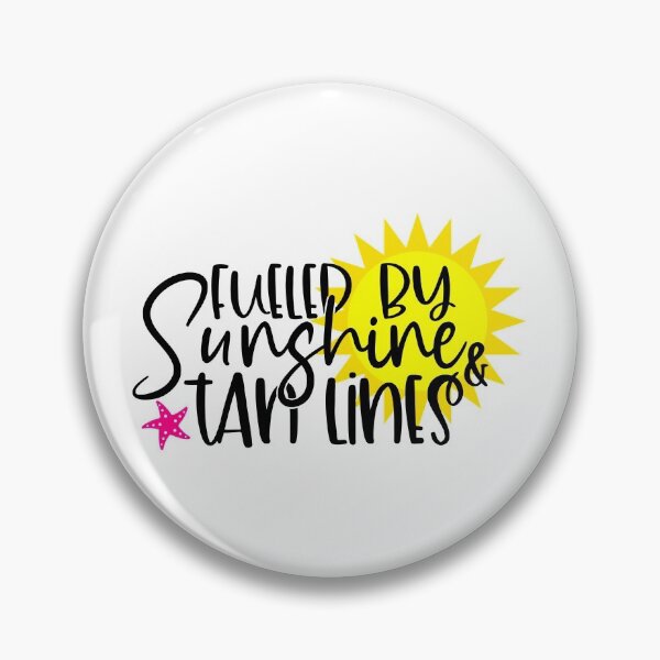 Item preview, Fueled by sunshine & tan lines designed and sold by purpleblobart.