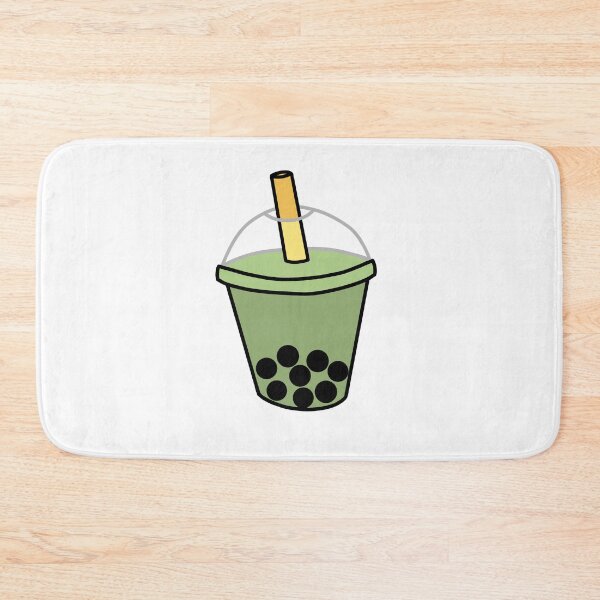 Item preview, Matcha boba milk tea designed and sold by amberlart.