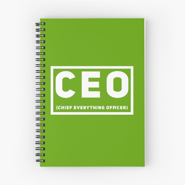 Item preview, CEO (Chief Everything Officer) designed and sold by cmartmen.