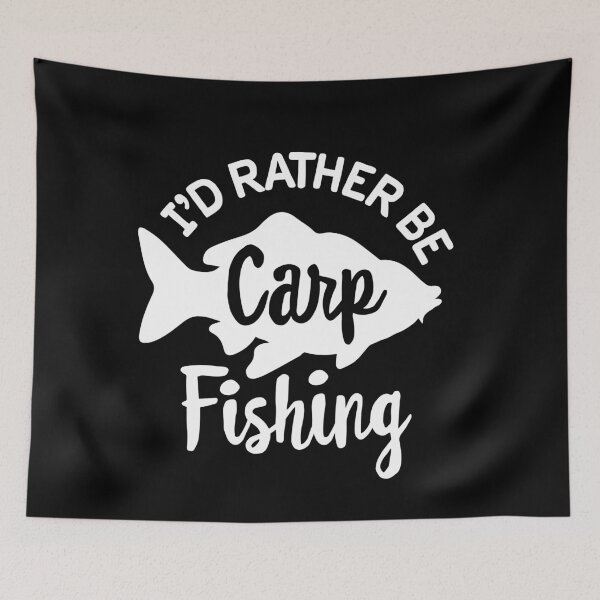 Item preview, I'd rather be Carp fishing Carp fisher Carphunter designed and sold by LaundryFactory.