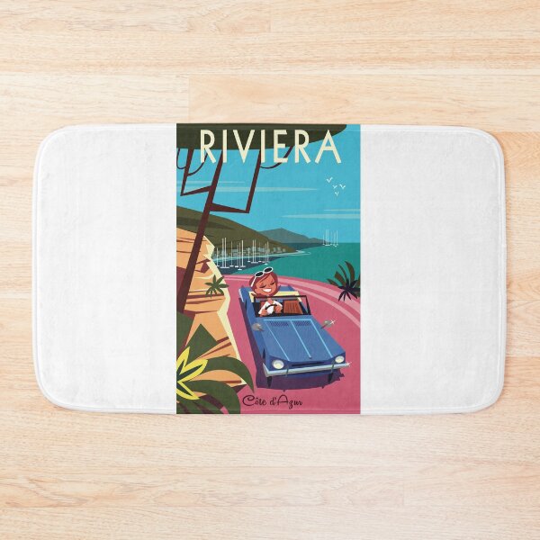Item preview, Riviera poster designed and sold by GAGodel.