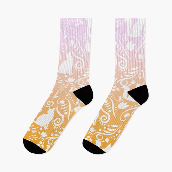 Item preview, Cat and Flowers - Perfect Peach designed and sold by CreativityRoams.