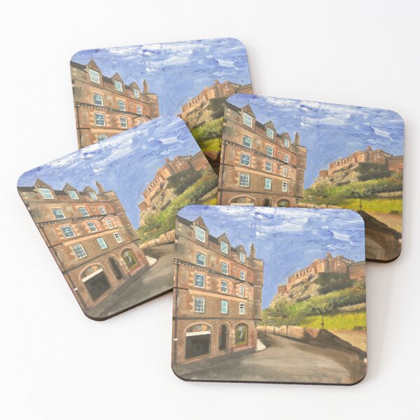 Item preview, Edinburgh, the Castle from Grassmarket designed and sold by Andrew Reid Wildman .
